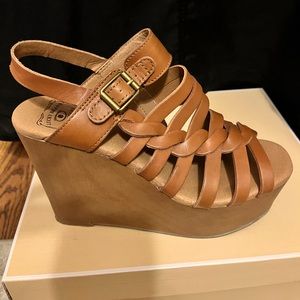 Lucky Brand Braided Wedge